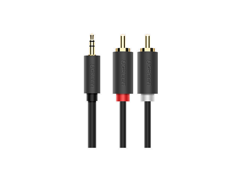 UGREEN 3.5mm Male to 2 RCA Male 1.5m Cable - Image 2